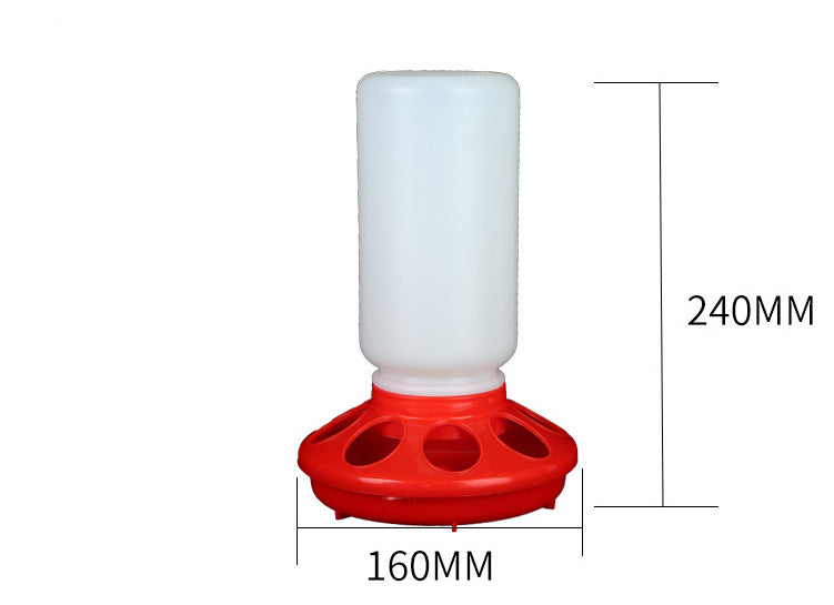 Bottle-Fed Bird Waterer for Pigeons & Doves