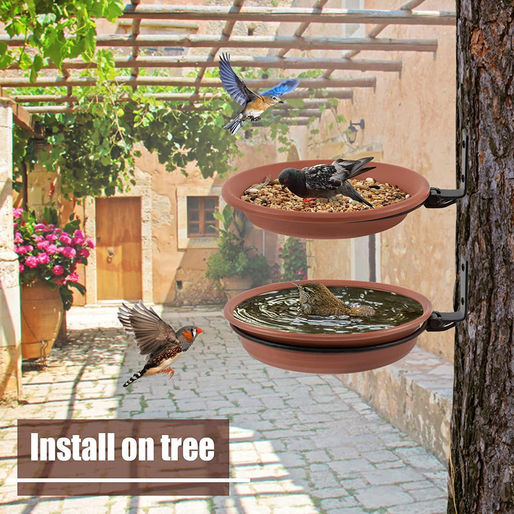 Tree-Mount Hummingbird Feeding Tray