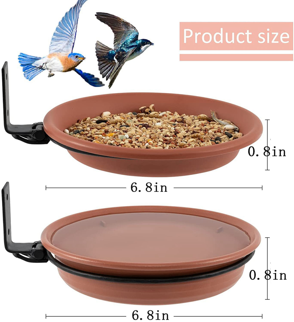 Tree-Mount Hummingbird Feeding Tray